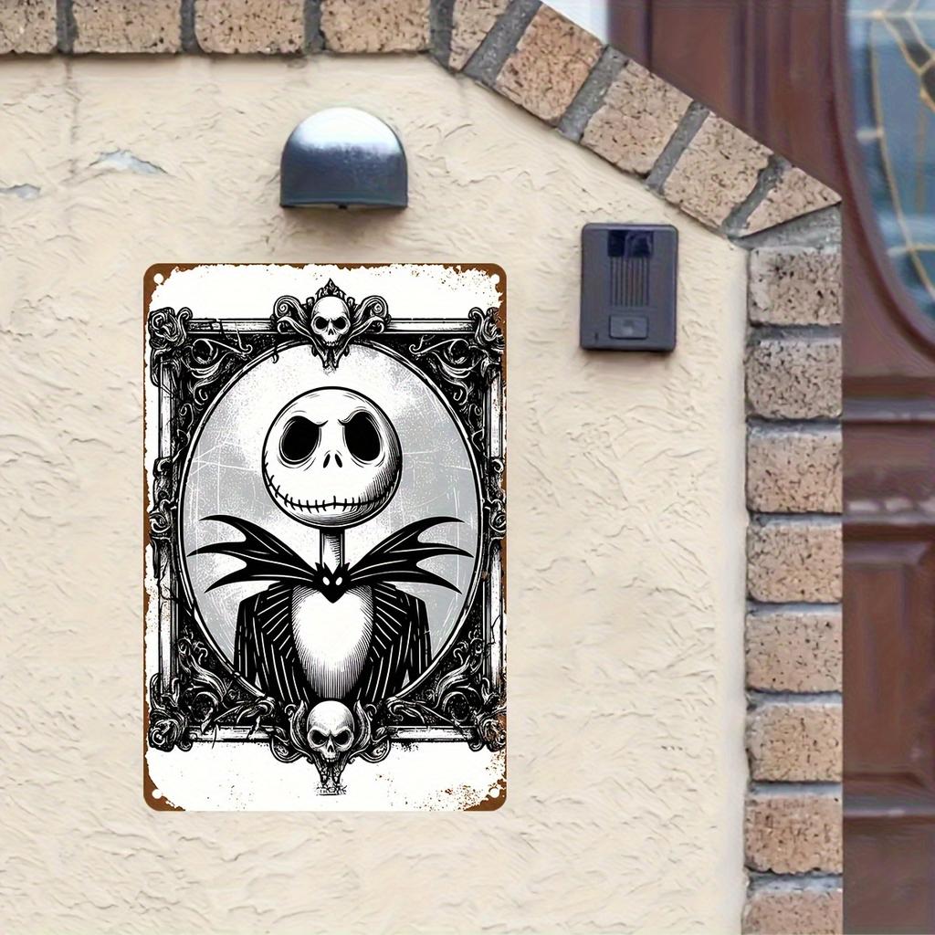 Miniso The Nightmare Before Metal Signs Wall Decor Tin Signs Captain Metal Poster Decor for Bar Pub Club Wall Decoration