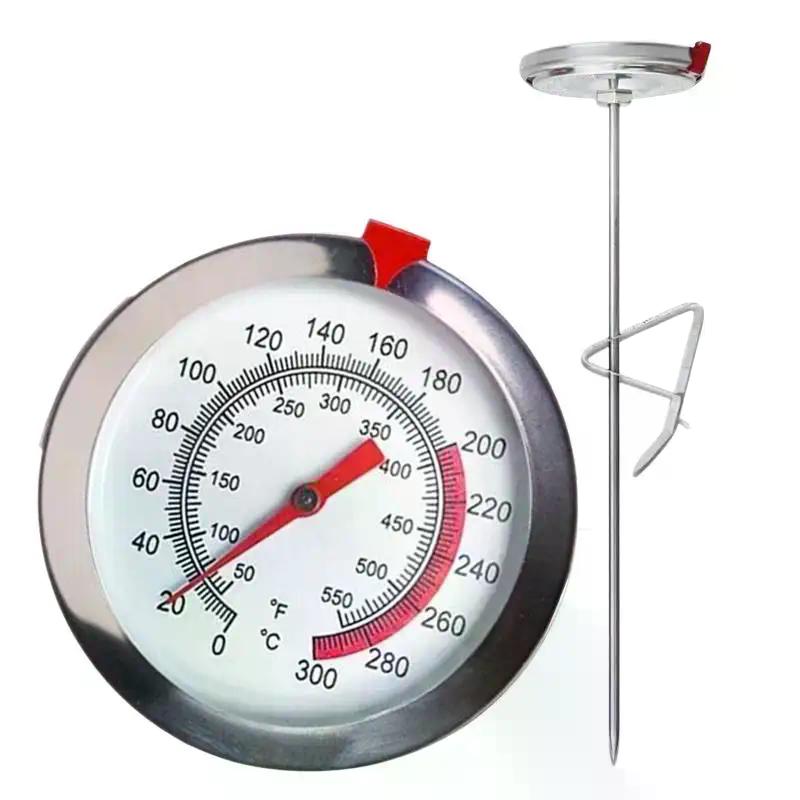 1Pcs Stainless Oven Grill Barbecue Temperature Gauge 20/30CM Kitchen Thermometer Probe Meat Cooking BBQ Food Thermometer