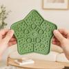 Pet Slow Food Mat with Suction Cups Star Shape Pet Food Tray