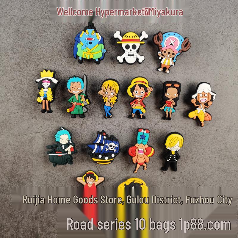 Garden Shoe Charms - Creative Cartoon Detachable Buckles for Crocs 