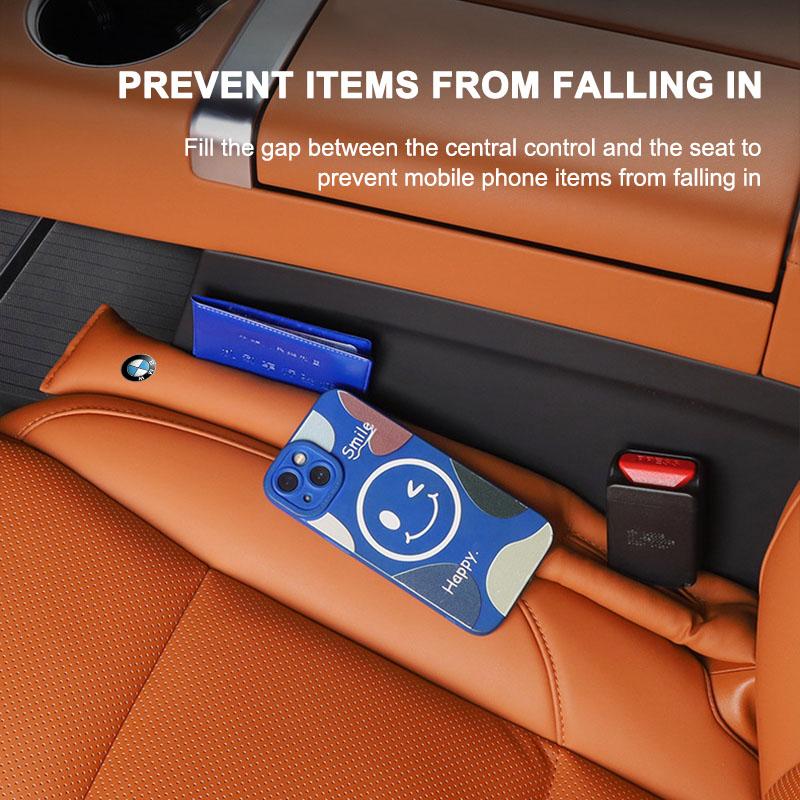 2Pcs Car Seat Gap Filler Side Seam Plug Strip Leak-proof Filling Strip for BMW X6 X2 X3 X4 X5 X7 E46 E39 E90 E36 E60 E34 E30 Z4