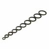 150/100pcs Bonded Seal Sealing Ring Assortment Kit Oil Drain Screw Combined Washer Seal Set M6 M8 M10 M12 M14 M16 M18 M20 M22