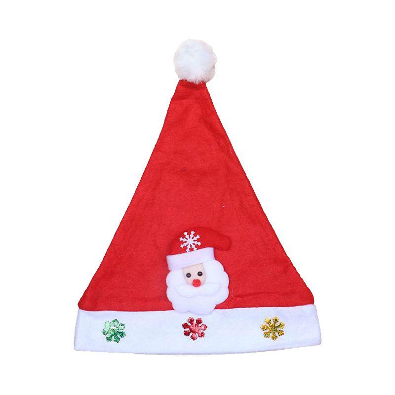 

Charming Christmas Led Hat For Adults And Kids Featuring Cartoon Antlers And Velvet Finish Elderly adults