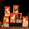 6 Pcs Envelopes Year of The Horse Chinese New Year Red Hong Bao Spring Lucky Pockets