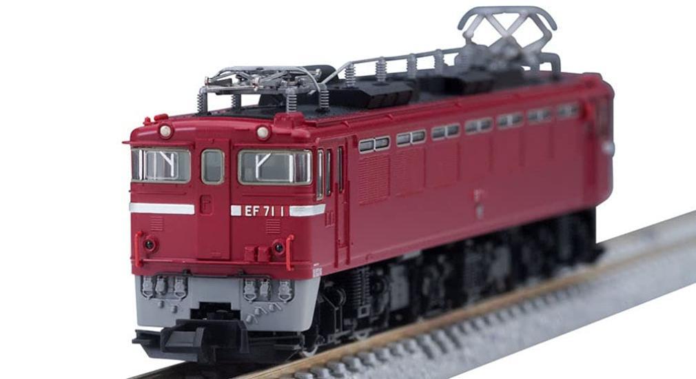 TOMIX N Gauge JNR EF71 Electric Locomotive 1st Generation 7151 Railway Model Electric Locomotive