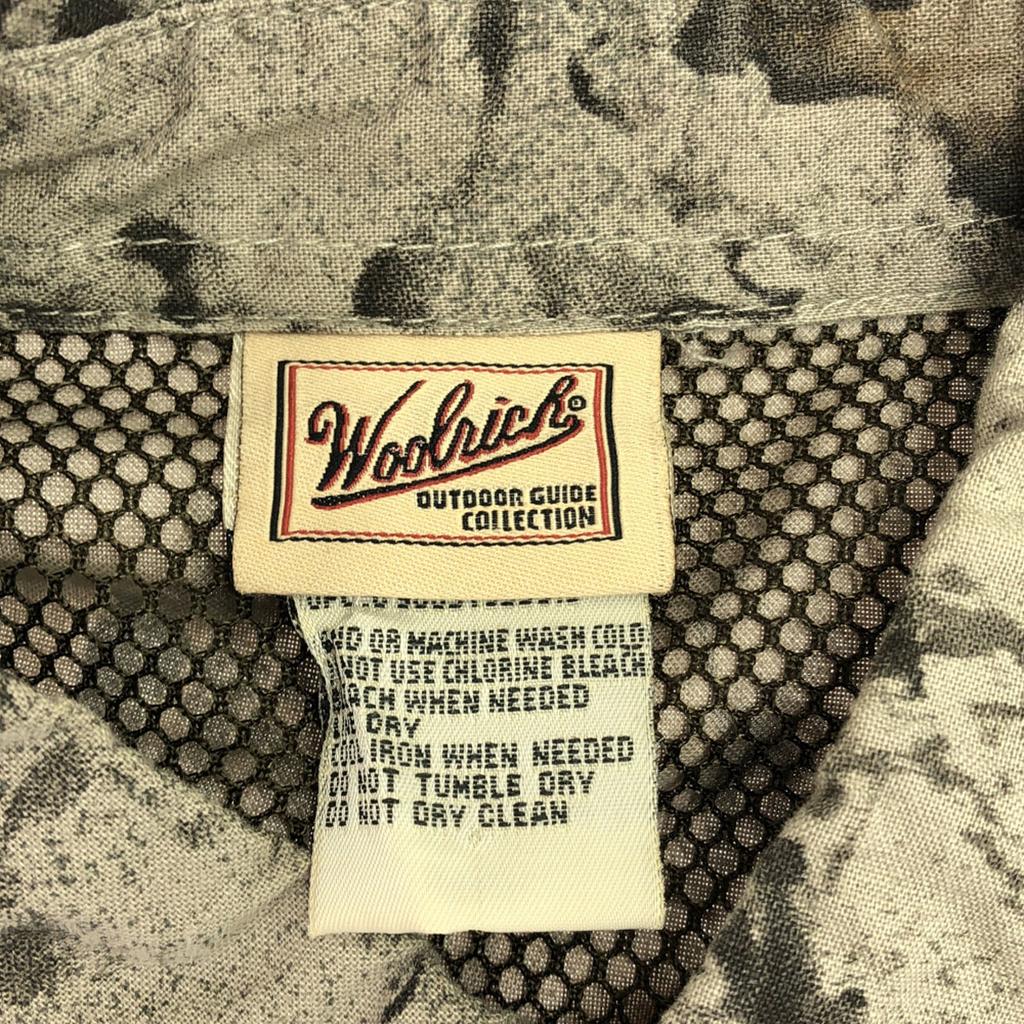 WOOLRICH 90s Old Uneven dyeing Long sleeve Button down shirt Men's Used