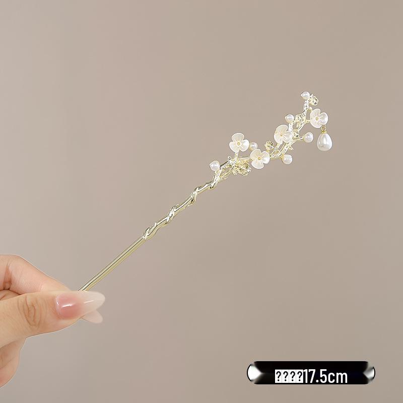 Vintage Chinese Style Hairpin for Updos - Elegant Retro Hair Stick with Tassel for Qipao