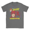 This Vintage Black Marvel Daredevil Comic T-shirt Captures the "Man Without Fear" Vibe for Retro Superhero Fans Who Love Classic Art