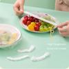 100pcs/Box Creative Cute Cartoon Disposable Food Cover Portable Elastic Bowls Caps Multifunctional Food Lids Kitchen Supplies