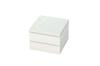 Tatsumiya Polarized Pearl Jubako Cherry W15 D15 Box, 15.0mm Square, Two-Tiered, Blossom, Size Approx. H11.6 (Product Code 54832)