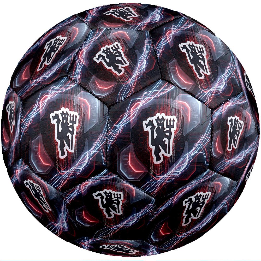 Pallone da calcio tema Manchester United Taglia 5 Pallone da calcio Tocco Morbido Pallone da calcio per Allenamento Professionale per Sport all'Aperto