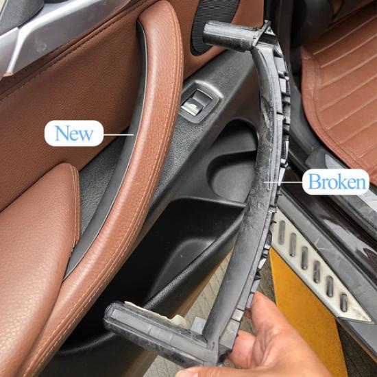 Interior Door Handle Panel Pull Trim Cover For BMW X5 F15 2014-2018 Replacement