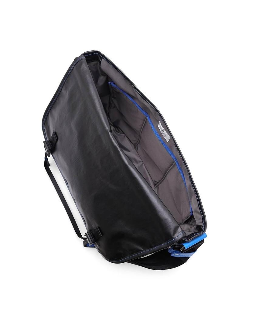 Lanvin en Bleu Heather Shoulder Black Men's Bag,