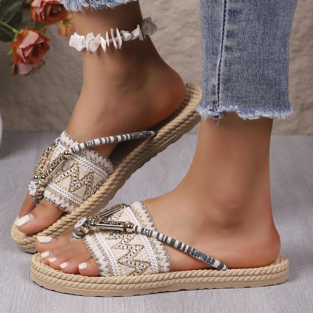 Women Slippers Summer Round Toe Thick Soled Slippers Open Toe Casual Shoes Women Fashionable Lightweight Sandals Slides Women
