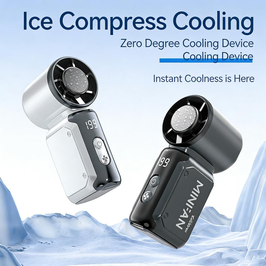 Portable Cooling Fan Mini Handheld Ultra Silent Fans USB Rechargeable 199 Adjustable Summer Travel Fans Outdoor Office Desktop