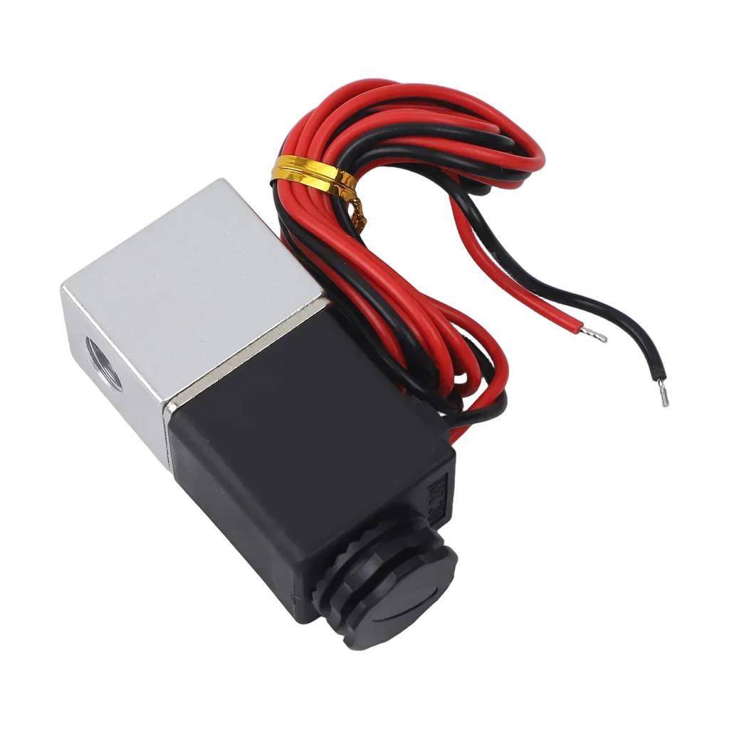 Reliable Performance from this 1/8 Inch DC Solenoid Valve Designed for Normal Closure in Pneumatic Applications
