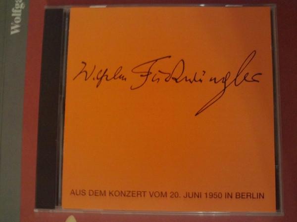 

CD WILLIAM FURTTWANGLER Wilhelm Furtwangler Aus Dem Konzert MMS9010 WILHELM FURTWAN 1999 Germany Classical Used