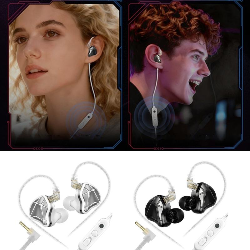 Axas Esports Headphones In-Ear Corded Gaming Headsets Featuring Precise Auditory Positioning And Low Distortions