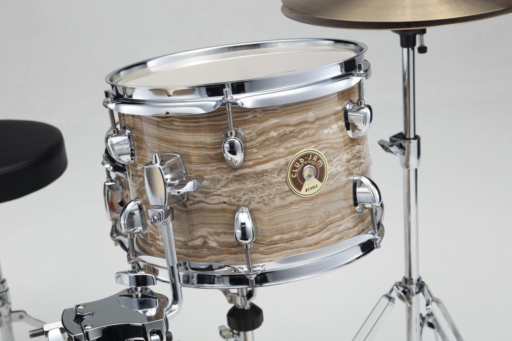 TAMA KOMPAKTES VINTAGE-SET Cremefarbene Marmorfolie CLUB-JAM - LJK48S-CMW