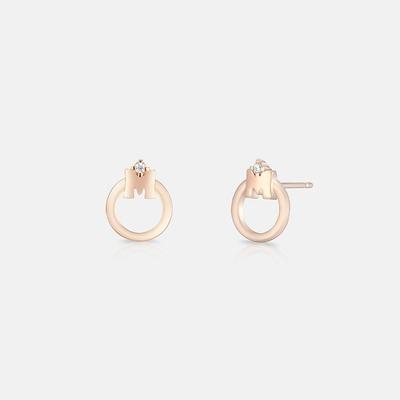 M Basic Rose Earrings A231Be9028Rpa