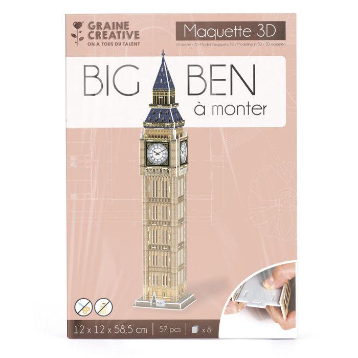 3D Puzzle Big Ben Model - Graine Creative We All Have Talent