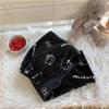 Cartoon Cat Christmas Flannel Pajama Pants for Women - Cozy Winter Kitty Fleece Lounge Wear