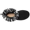 UGG Fluff Mini Quilted Leopard Zebra Women's 1112439-BWHT