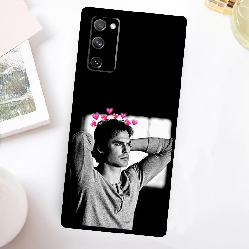 Damon Salvatore Phone Case For Samsung Galaxy S25 S24 S23 S26 Ultra S20 FE S21 FE S22 Plus S10 S25 FE Cover