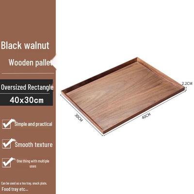 Black Walnut Wood Serving Tray