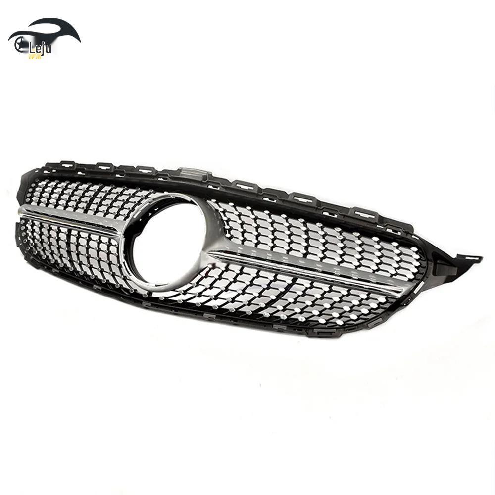19-23 Mercedes C-Class W205 Front Grille with Camera Hole for Star Emblem