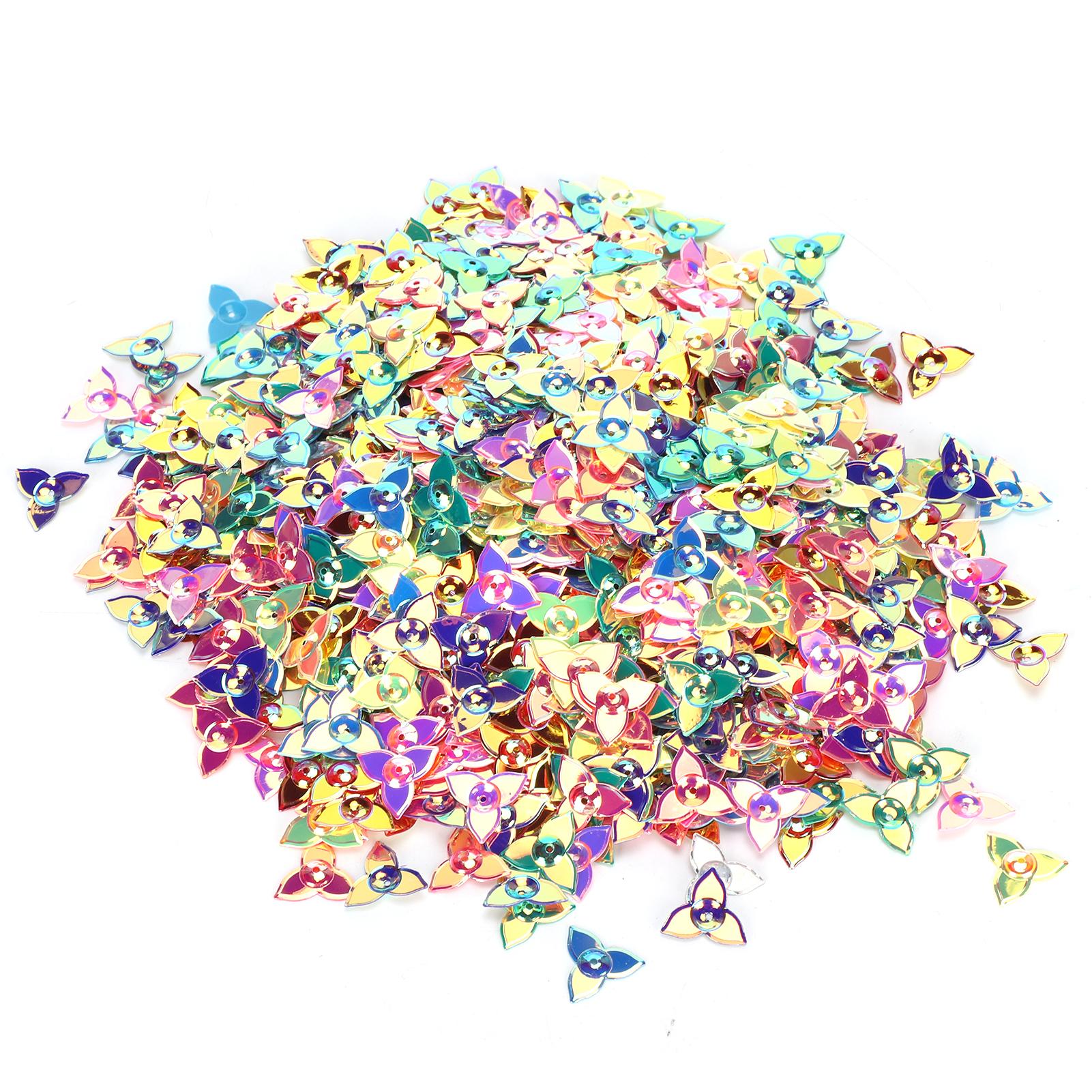 

Confetti FlowerShaped Glitter Sequins Color Party Wedding Sprinkle Part Decoration Supplies(0.7cm