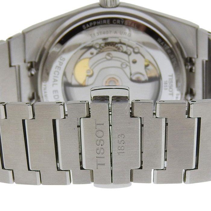 Used TISSOT PRX UFO Robo Grendizer T137.407.11.041.02 Navy Dial SS Stainless Steel Watch Automatic Men's Free Shipping 240101828006 