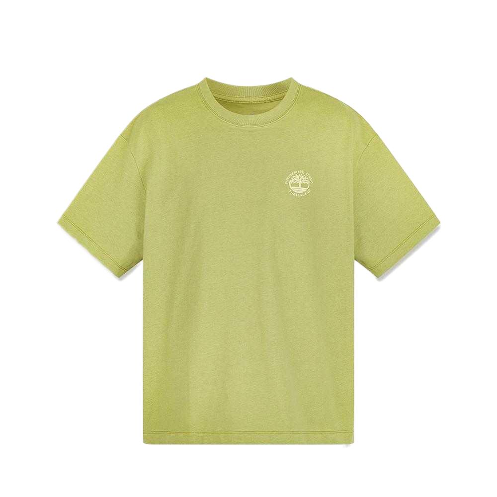 Timberland Round Neck Solid Color Loose Short Sleeve T-Shirt Unisex Tops TB0A2QA73161 M
