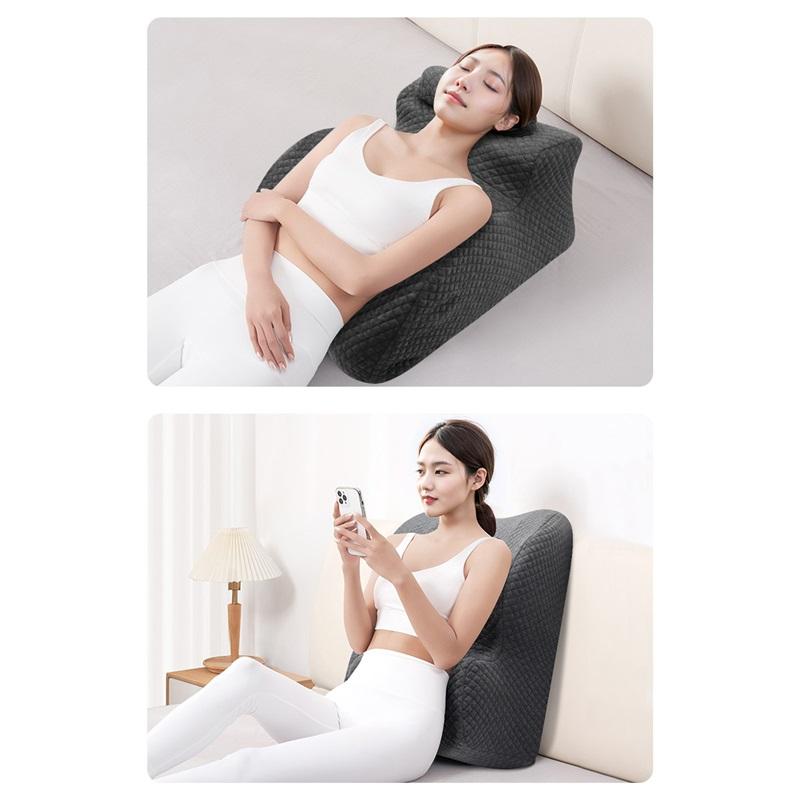 New Memory Foam Lumbar Support Pillow Multi-Function Orthopedic Cushion for Sofas,Bed,Couple Support Sleeping and Intimacy