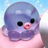 Purple Jelly Octopus Fidget Toy Soft Stretchy Texture Perfect For Stress Relief Kids Adults Home Office Play