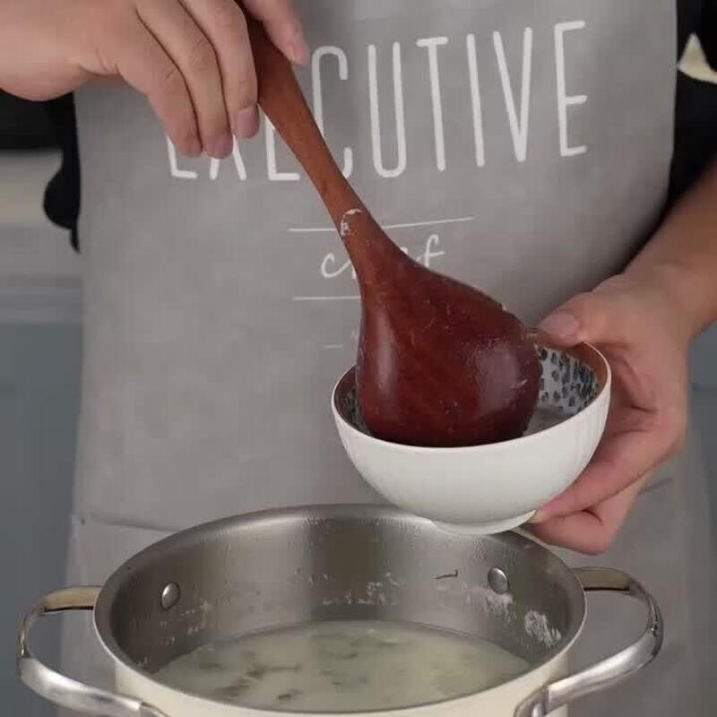 Maxcook Wenge Wood Soup Ladle