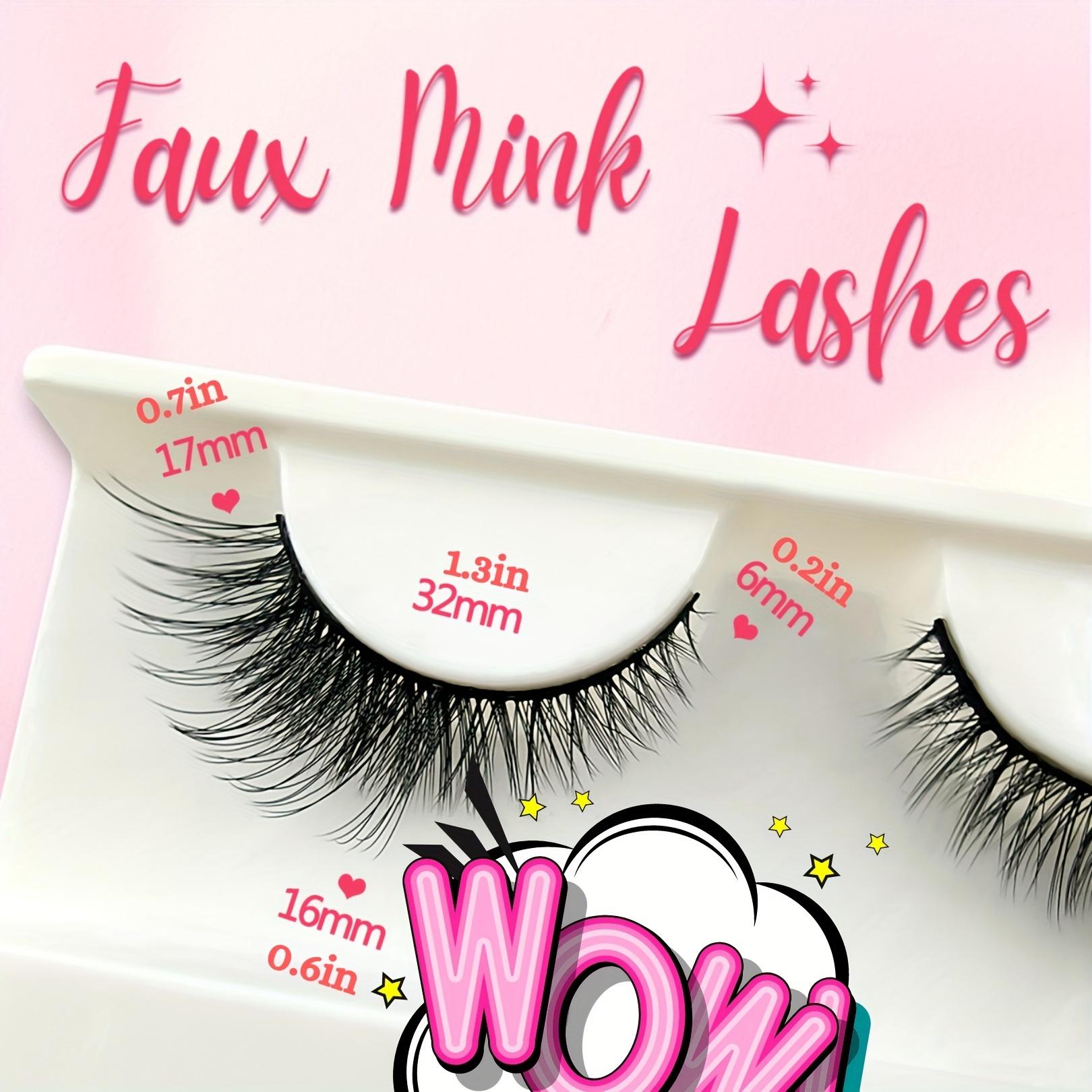 5 пар длинных пушистых ресниц «кошачий глаз» — натуральные универсальные накладные — фото 8