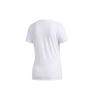 Adidas Neo Sport Round Neck Straight T-Shirt Women Tops White EA0328