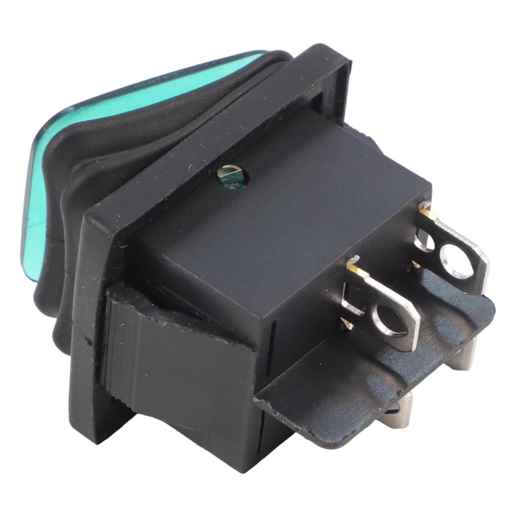 Interruptor Basculante à Prova d'Água Com Luz 1 Peça Peças Automotivas