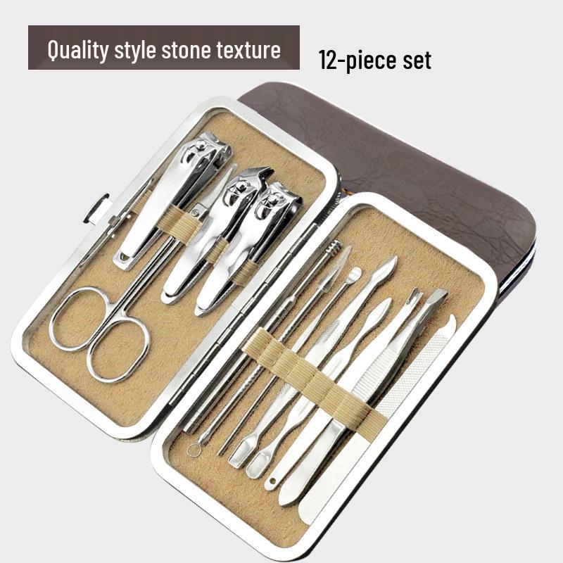 

Набор для маникюра и нейл-арта Pretty Lady из 12 предметов с кусачками