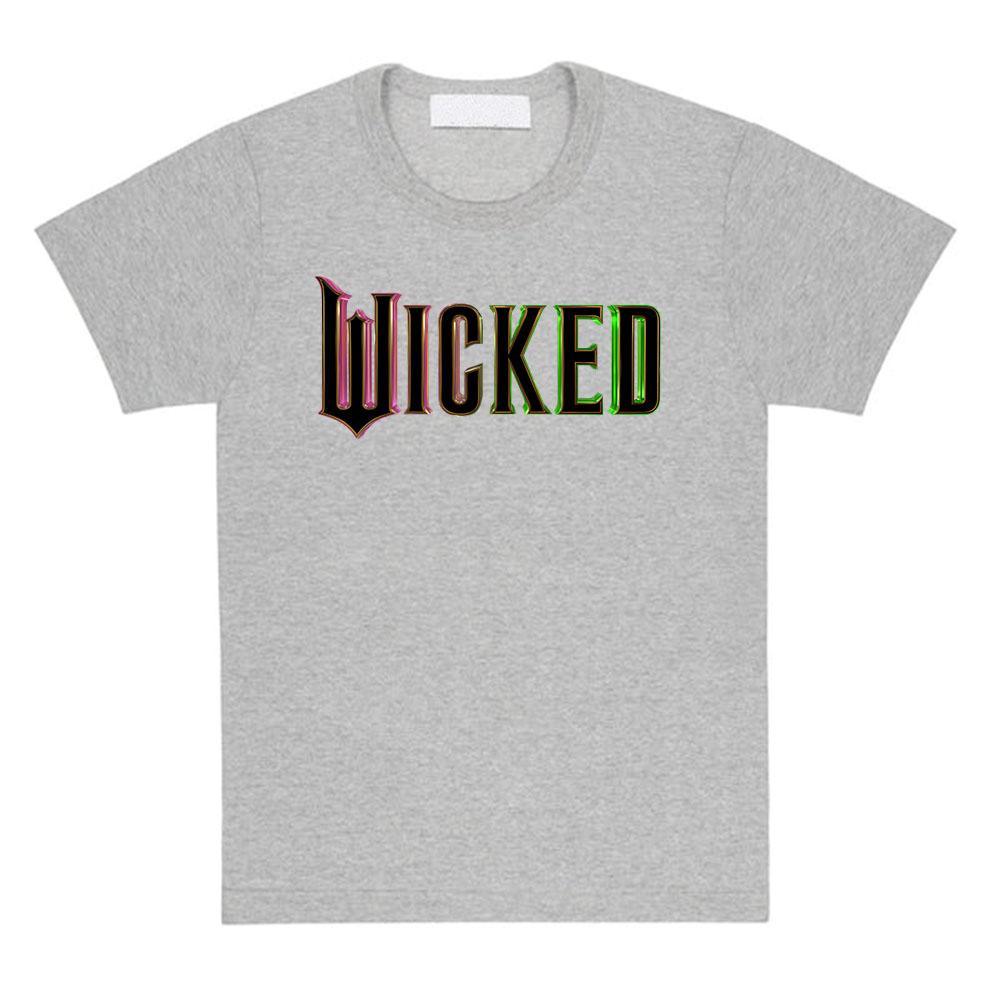 Fantasy Movies Wicked Tshirt Short Sleeve Casual WomenMen Tshirts Funny Film Graphic Printing Teeshirt Round Neck Cotton Tees