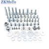 Zestaw Śrub i Nakrętek do Owiewek i Błotników Motocyklowych Zestaw Mocowań Dla Honda CR CRF 125 150 250 300 350 450 250R 450R 250X 450X 250RX 450RX