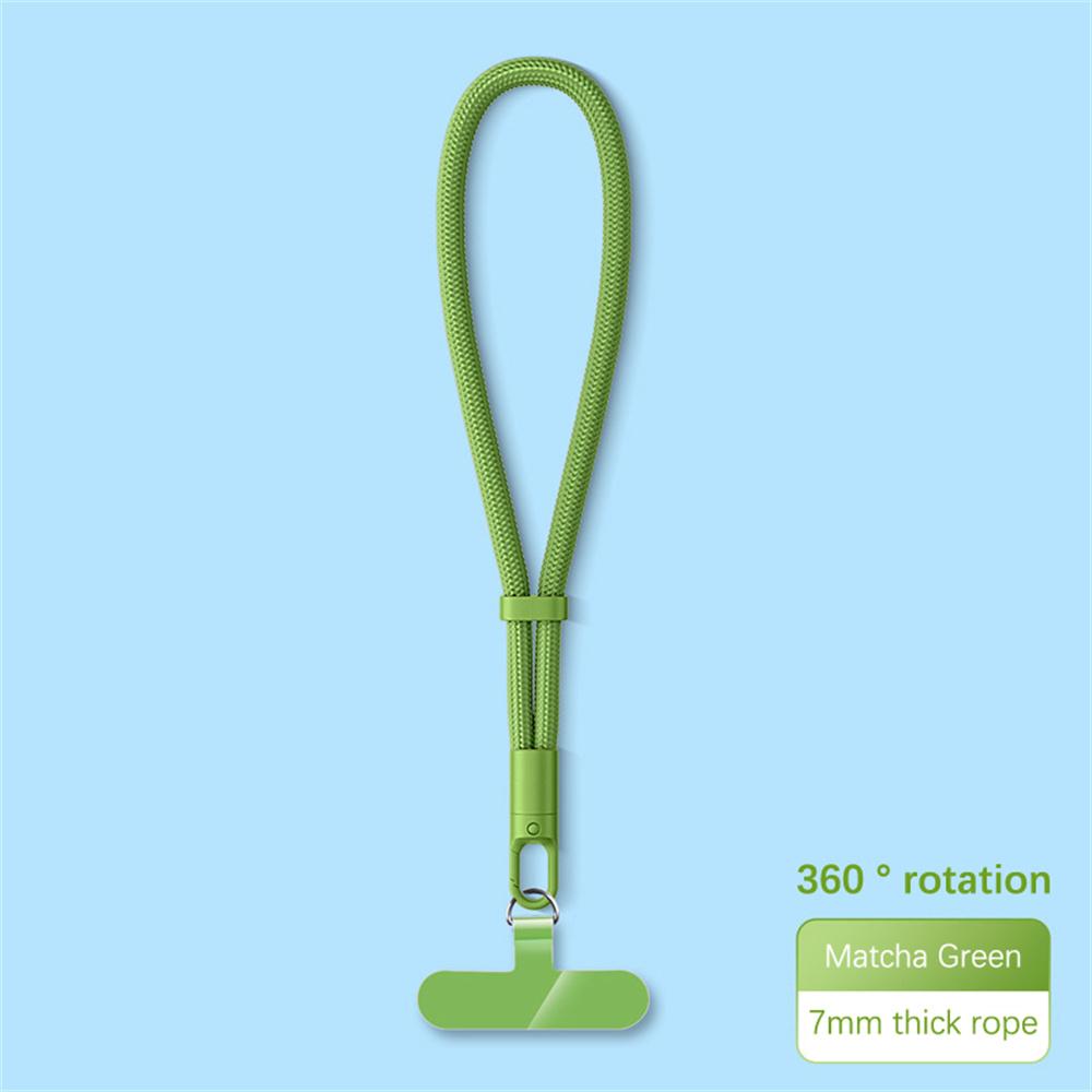 Anti-drop Mobile Phone Lanyard Universal Adjustable Short Wrist Straps with Self-locking Design Durable Polyester Phone Strap