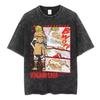 Vinland Saga Tshirt Vintage Washed Y2k Aesthetic Unisex Oversized Short Sleeve Cotton Viking Seinen Retro Streetwear Hot Sale
