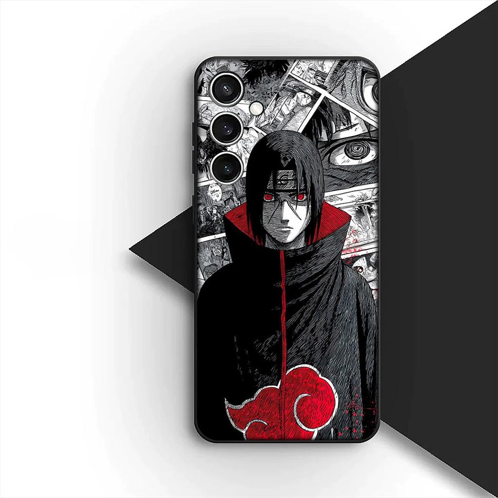 Uchiha Sasuke Narutos Itachi Cover for Samsung Galaxy S22 S21 S20 FE Ultra Plus A07 A15 A16 A17 A25 A37 A57 + Coque Phone Case