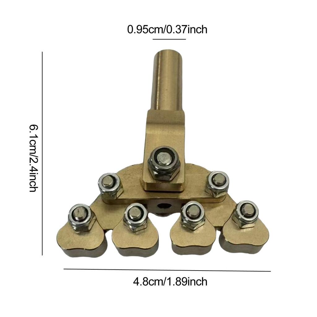 Guitar Fractal Fret Press Fret Wire Installation Tool, Professional Accessories for Various Radius Fret Board