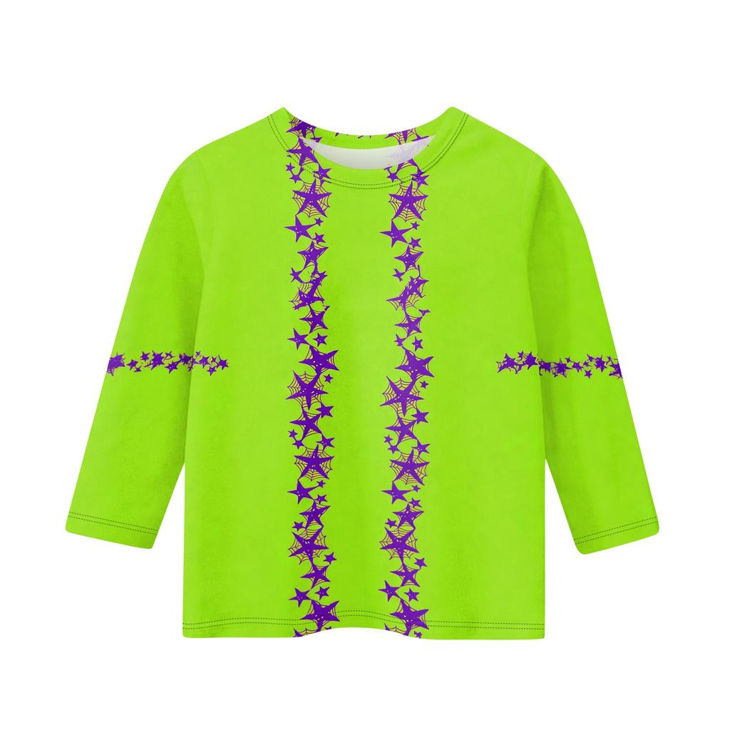 Kids Halloween 3/4 Sleeve T-Shirt for Boys and Girls