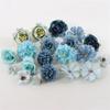20Pcs Artificial Flower Head For Home Decor Wedding Flowers Wall Decoration Diy Hair Accessories Corsage Handmade Craft Material