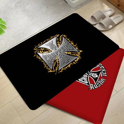 West C-Coast C-Choppers Floor Mat Rectangle Anti-slip Home Soft Badmat Front Door Indoor Outdoor Mat Hotel Decor Mat