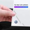 HAT1 4Pcs Car Door Silicone Buffer Stickers Anticollision Anti Scratch For VW Atlas Jetta Touareg Variant Golf Polo GTI Taos Nivus